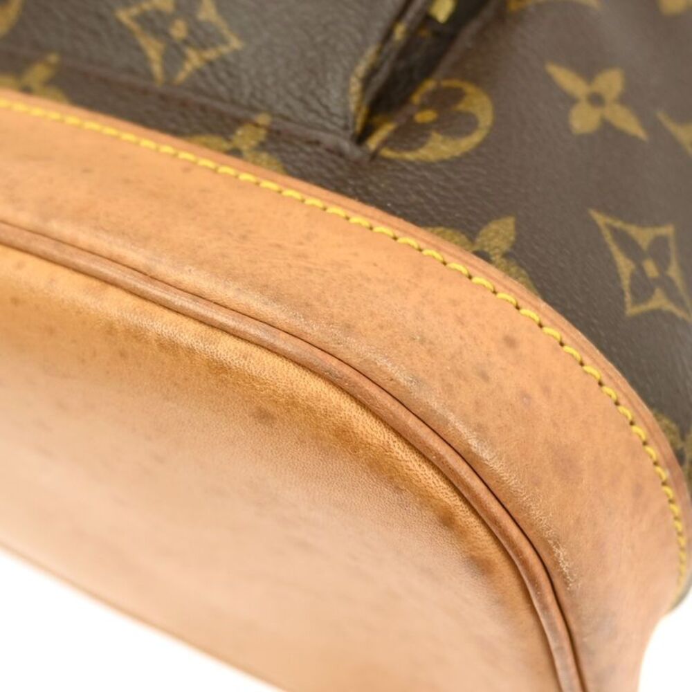 Louis Vuitton Montsouris Backpack Monogram Canvas Brown Canvas Backpack Bag - Picture 7 of 16